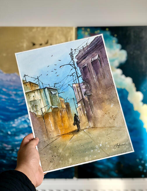 "Kalinaw II" | Watercolor on 300GSM WC Paper